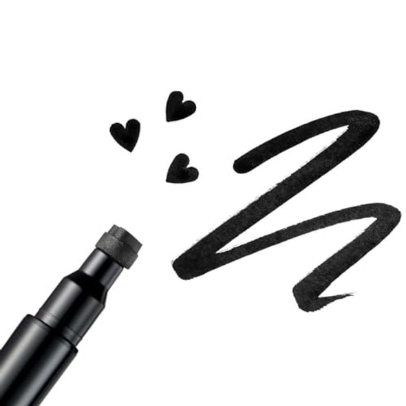 Lottie London Stamp Liner In Heart Dual Ended Heart Shape Liner Double Ended Black Eyeliner Heart Stamp And Pointed End Pen For Playful & Bold Designs Lottie London Stamp Liner In Heart Dual Ended Heart Shape Liner Double Ended Black Eyeliner Heart Stamp And Pointed End Pen For Playful & Bold Designs