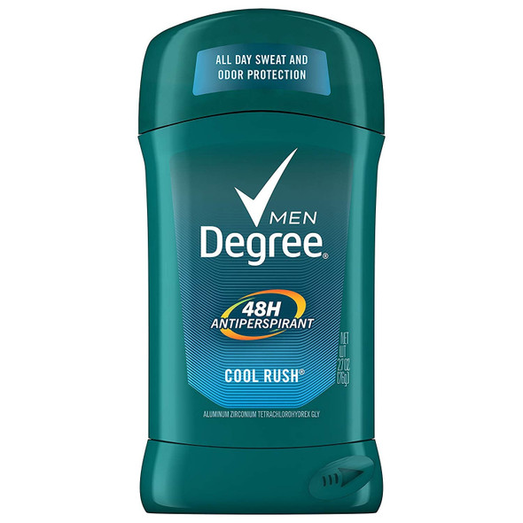 Degree Antiperspirant Dry Protection, Twin Pack, Cool Rush, 2.7 oz (Pack of 2)