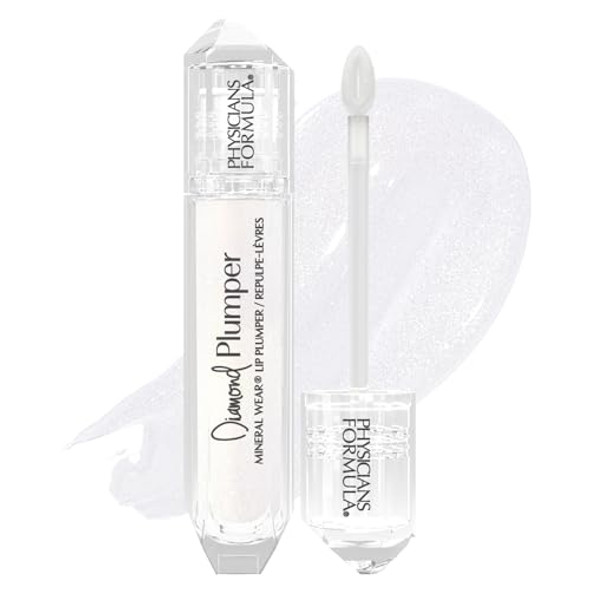 Physicians Formula Mineral Wear Diamond Lip Plumper Gloss Dermatologist Tested Diamond Marquise & Brilliant Berry Diamond