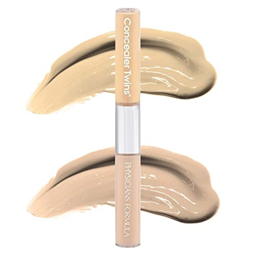Physicians Formula Concealer Twins Cream Yellow/Light & Green/Light 0.24Oz (Pack Of 2)