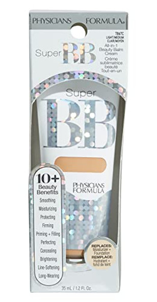 Physicians Formula Super Bb All-In-1 Beauty Balm Cream Light/Medium 1.2 Fluid Ounces