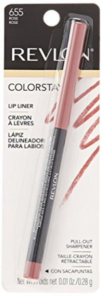 Revlon Colorstay Lipliner Rose 655 0.01 Ounce (Pack Of 2)