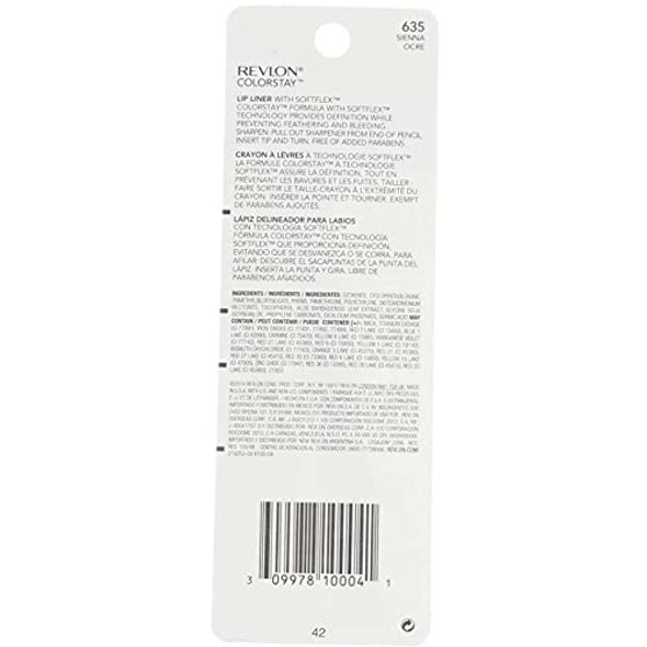 Revlon Colorstay Lip Liner With Softflex Nude [630] 1 Ea (Pack Of 2)