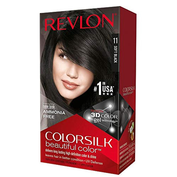 Revlon Colorsilk Beautiful Color Soft Black [11] 1 Ea (Pack Of 12)