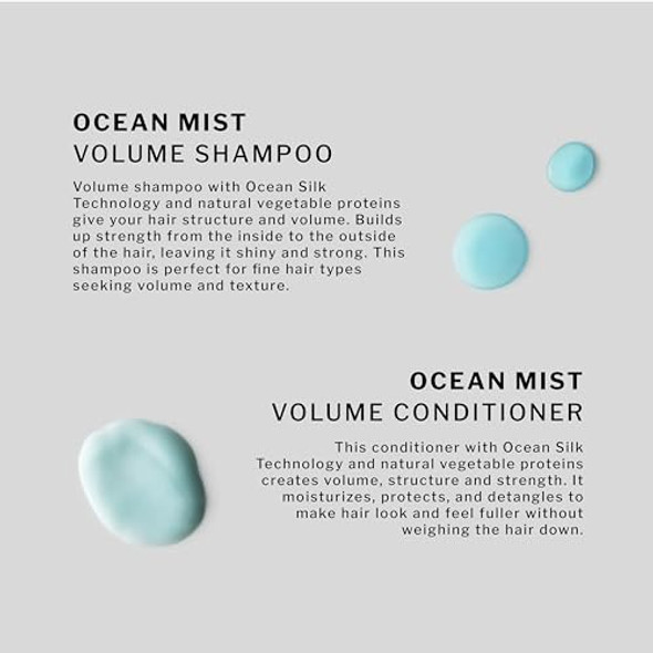 Sachajuan Ocean Mist Shampoo And Conditioner Set - Ocean Silk Technology Gives Hair Volume Structure And Strength - Set Of 2 (33.5 Oz)