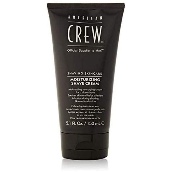 AMERICAN CREW Moisturizing Shave Cream, 5.1 Fl Oz