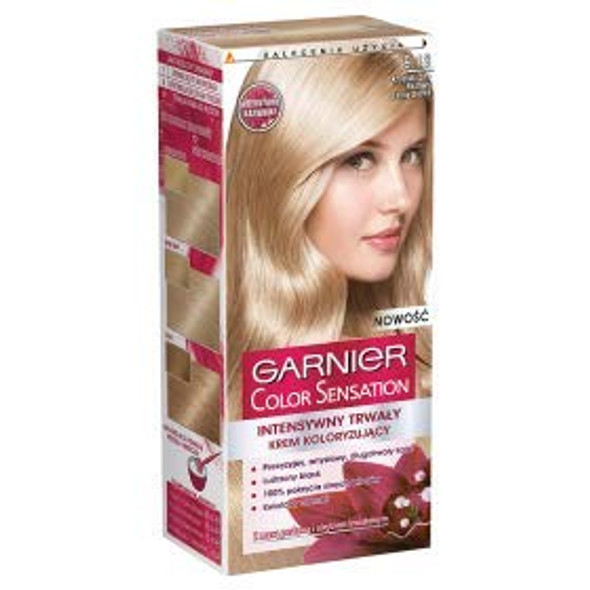 Garnier Color Sensation Hair Dye 9.13 Crystalline Beige Light Blonde