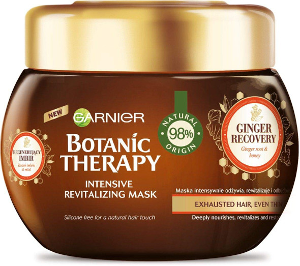 Garnier Botanic Therapy Intensive Revitalising Mask for Tired and Thin Hair Ginger Root & Honey 300 ml