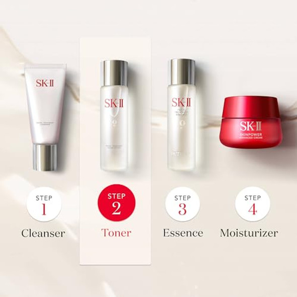 Sk-Ii Facial Treatment Clear Lotion - Hydrating Face Toner With Ahas To Exfoliate & Visibly Improve Texture - Gentle Facial Toner Made With Salicylic & Lactic Acid For A More Even Skin Tone (5.4 Oz)