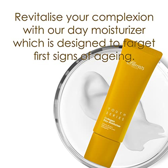 Skin Chemists Collagen Anti Aging Day Cream Anti Aging Skin Care Face Moisturizer Infused Collagen Marine Amino Acids And Coconut Oil - Daily Anti Aging Skincare - 1.69 Ounces Skin Chemists Collagen Anti Aging Day Cream Anti Aging Skin Care Face Moisturizer Infused Collagen Marine Amino Acids And Coconut Oil - Daily Anti Aging Skincare - 1.69 Ounces