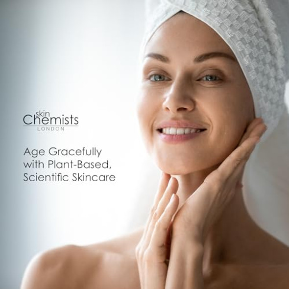 Skin Chemists Vitamin C Face Serum Anti Aging Serum - Powerful Blend Of 3% Vitamin C 1% Ferulic Acid And 1% Vitamin E Anti Aging Skin Brightening - Collagen Boosting Serum