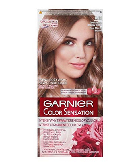 Garnier Color Sensation Hair Dye 8.12 Iridescent Pink Blonde