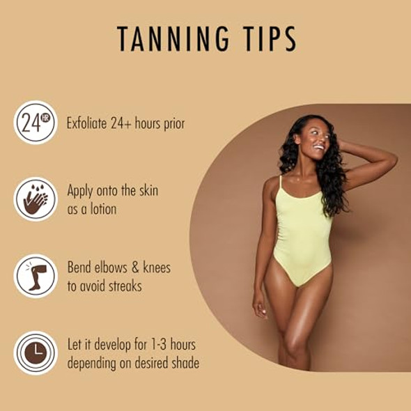 St Moriz Professional 1 Hour Fast Self Tanner Lotion - Light To Dark Self Tan - Express Fake Tan - Cruelty- Sunless Instant Self Tanning Lotion - With Aloe Vera & Vitamin E (6.76 Fl Oz)