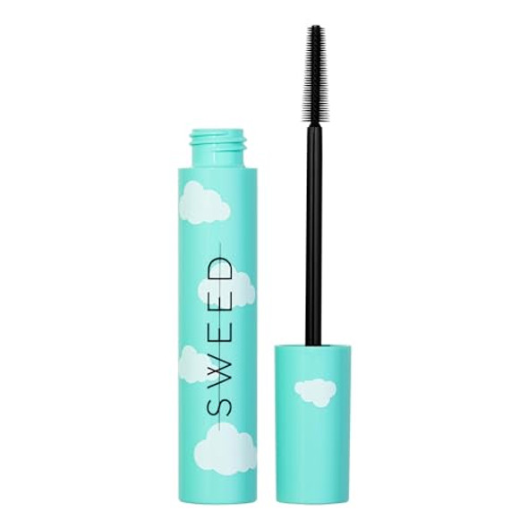 Sweed - Cloud Mascara Flake- Smudge-Proof Volumizing Vitamin B5 Vegan Cruelty- Clean Beauty (Black 0.4 Oz 12 Ml)