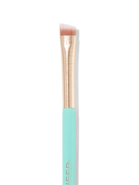 Sweed - Duo Brow And Liner Brush Hand-Crafted Synthetic Bristles Vegan Cruelty- Clean Beauty