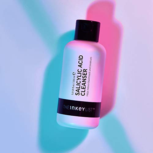 The Inkey List Salicylic Acid Cleanser Face Wash For Blemishes Blackheads Oily Skin And Breakouts Non-Drying Facial Cleanser Safe For All Skin Types 5.0 Fl Oz