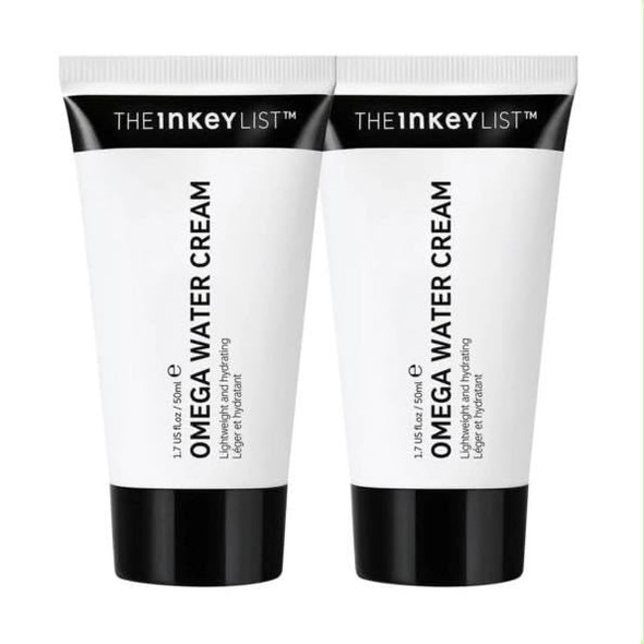 The Inkey List Omega Water Cream Duo - Silky Oil- Moisturizer Duo White