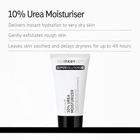 The Inkey List Supersolutions Urea 10% Moisturizer Quickly Helps To Hydrate Nourish And Soothe Dry Skin Gently Exfoliates Urea Moisturizer For Face 1.69 Fl Oz