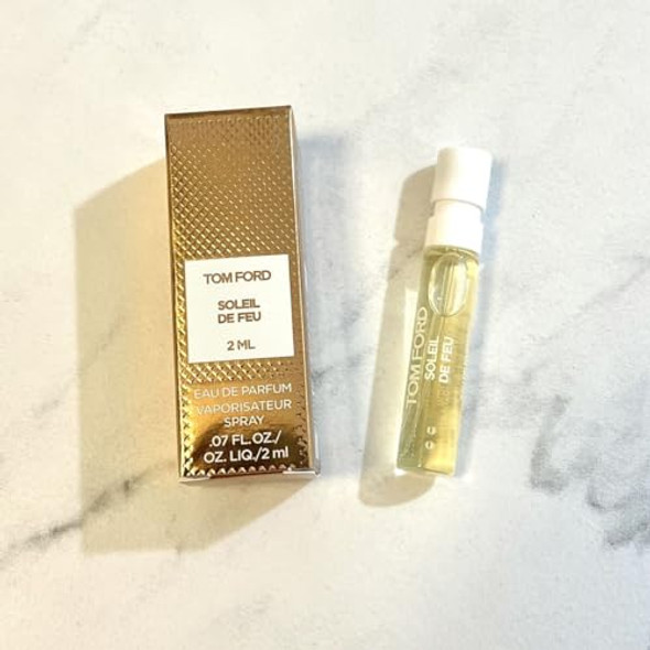 Tom Ford Soleil De Feu Eau De Parfum Deluxe Mini 0.07 Oz / 2Ml Sample Vial