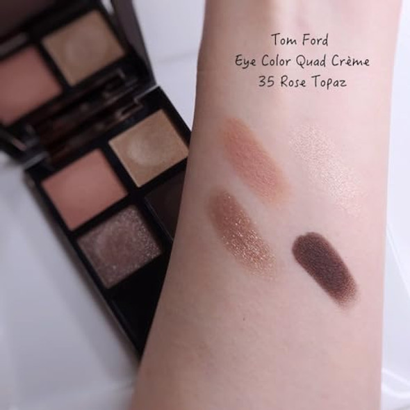Tom Ford Limited Edition Rose Prick Collection Eye Color Quad Creme - 35 Rose Topaz - .31 Oz / 9 G