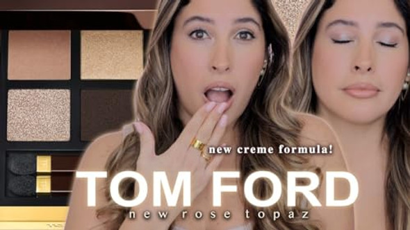 Tom Ford Limited Edition Rose Prick Collection Eye Color Quad Creme - 35 Rose Topaz - .31 Oz / 9 G