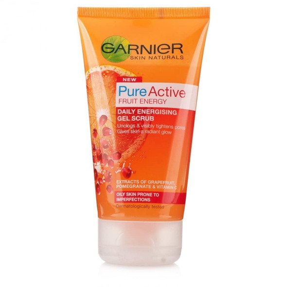 Garnier Skin Naturals Pure Active Gel Scrub, 150ml