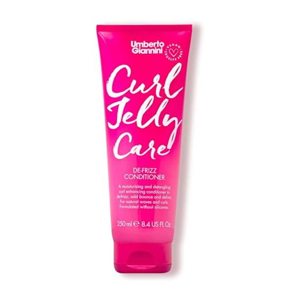 Umberto Giannini Curl Jelly Care Vegan & Cruelty De-Frizz Conditioner For Curly Or Wavy Hair 250 Ml