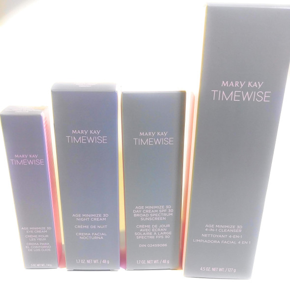 TimeWise Miracle Set Age Minimize 3D Mary Kay Time Wise Normal To Dry