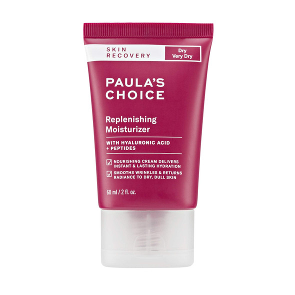 Paula's Choice--SKIN RECOVERY Replenishing Moisturizer Cream for Redness--Facial Moisturizer--Soothes Rosacea, Wrinkles and Uneven Skin Tone--1-2 oz. Tube