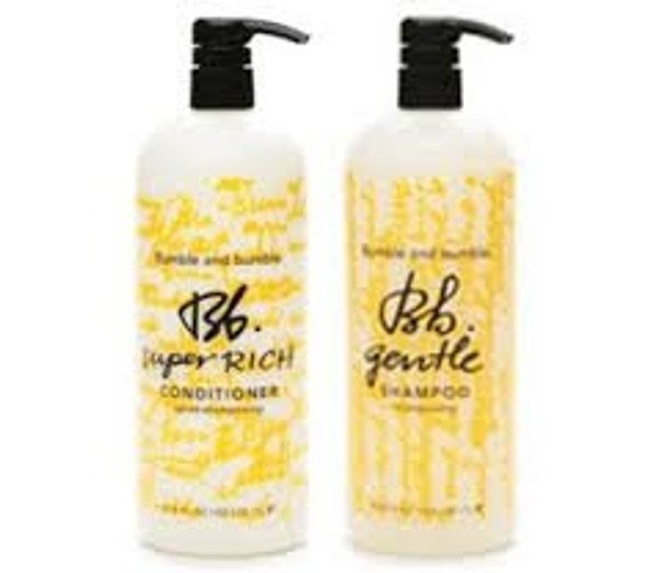 Bumble and Bumble Gentle Shampoo & Super Rich Conditioner Duo 33.8 oz