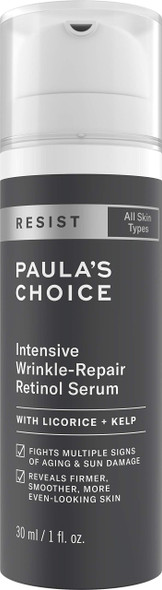 Paula's Choice RESIST Intensive Wrinkle-Repair Retinol Serum, Squalane, Vitamin C & E, Anti-Aging & Wrinkle Treatment, 1 Ounce