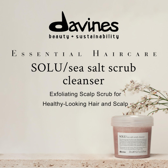 Davines Solu Sea Salt Scrub Cleanser