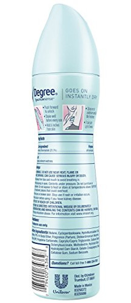 Degree Female Apa Sheer P Size 3.8Z Degree Female Apa Sheer Powder 3.8Z
