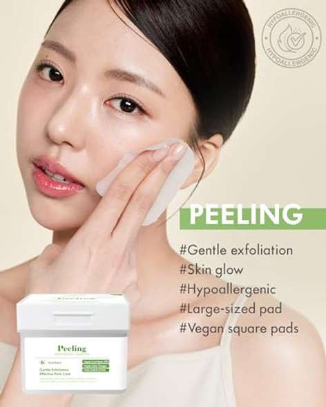 Dermal Apple Peeling Toner Pad 80 Pads + Hyaluronic Hydrogel Melting Jelly Gel Mask 4 Ea Bundle