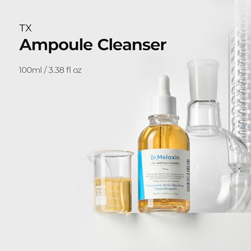 Dr.Melaxin Tx Tranexamic Acid Ampoule Cleanser 100Ml / 5.07Fl Oz Moisturizing Cleansing For Sensitive Skin