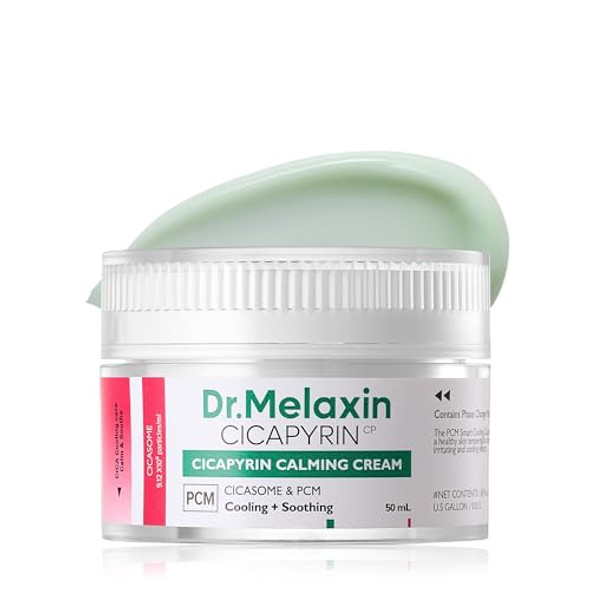 Dr.Melaxin Dr. Melaxin Cicapilin Calming Cream 1.7 Fl Oz (50 Ml) Cooling Trouble Niacinamide Aperica Leaf Extract Moisturizing Cream Moisture Moisturizing Care Korean Skin Care Korean Cosmetics'