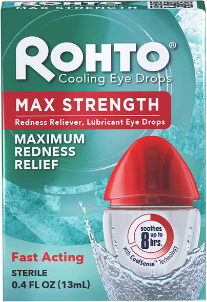 Rohto Cooling Eye Drops, 0.4 oz