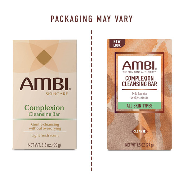 Ambi Complexion Cleansing Bar Soap 3.5 Oz (Pack Of 10)