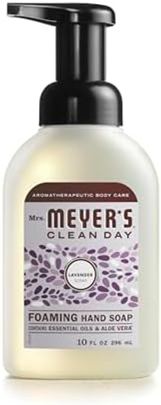 Mrs. Meyer'S Clean Day Foaming Hand Soap Lavender Scent 10 Ounce Bottle Mrs. Meyer'S Clean Day Foaming Hand Soap Lavender Scent 10 Ounce Bottle