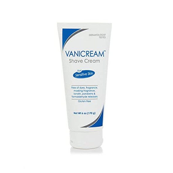 Vanicream Shave Cream 6 Ounce And Liquid Cleanser 8 Ounce Bundle For Sensitive Skin