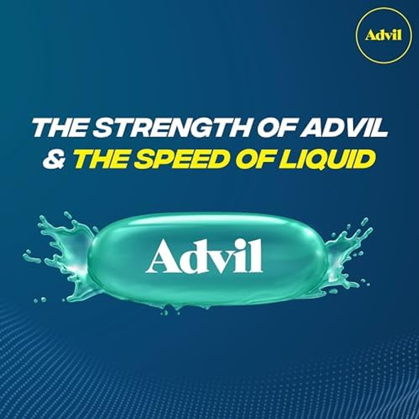 Advil Liquigels Pain Reliever And Fever Reducer Pain Medicine For Adults With Ibuprofen 200Mg For Headache Backache Menstrual Pain And Joint Pain Relief 20 Liquid Filled Capsules