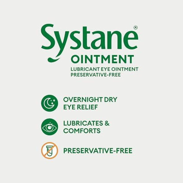 Systane Nighttime Lubricant Eye Systane Nighttime Lubricant Eye Ointment 3.50 G 0.12 Oz (Pack Of 10) (Packaging May Vary) Systane Nighttime Lubricant Eye Systane Nighttime Lubricant Eye Ointment 3.50 G 0.12 Oz (Pack Of 10) (Packaging May Vary)