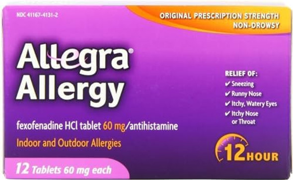 Allegra Child 12Ct Qk Mel Size 12Ct