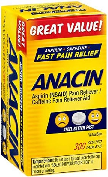 Anacin Tablets 300 Tablets (Pack Of 10)