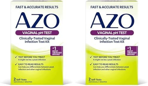 Azo Vaginal Ph Test Kit Clinicallytested Vaginal Infection Test Kit Fsa/Hsa Eligible Fast & Accurate Results From The #1 Most Trusted Urinary Health Brand 2 Selftests