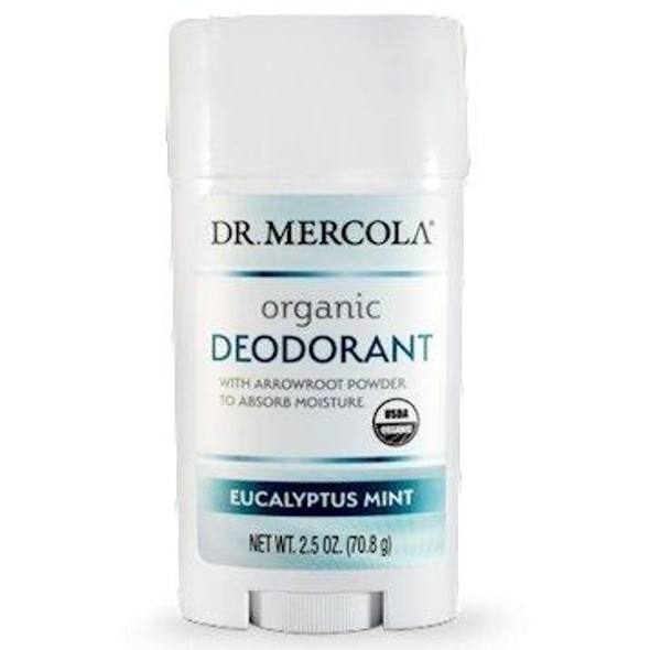 Organic Deodorant Eucalyptus 2.5 oz - 3 Pack