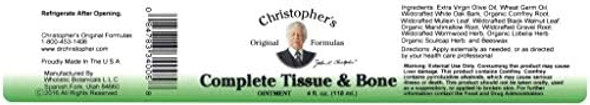 Dr. Christopher'S Formulas Complete Tissue And Bone Ointment 4 Oz