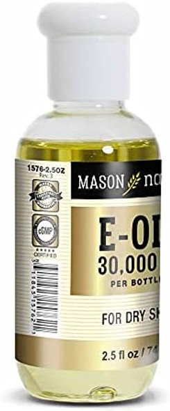 Mason Natural Vitamin E Oil 30000 Iu Suitable For Vegetarians Use Topically To Help Moisturize Dull Dry Skin Or Take As Dietary Supplement For Antioxidants And Antiaging Benefits 2.5 Fl Oz