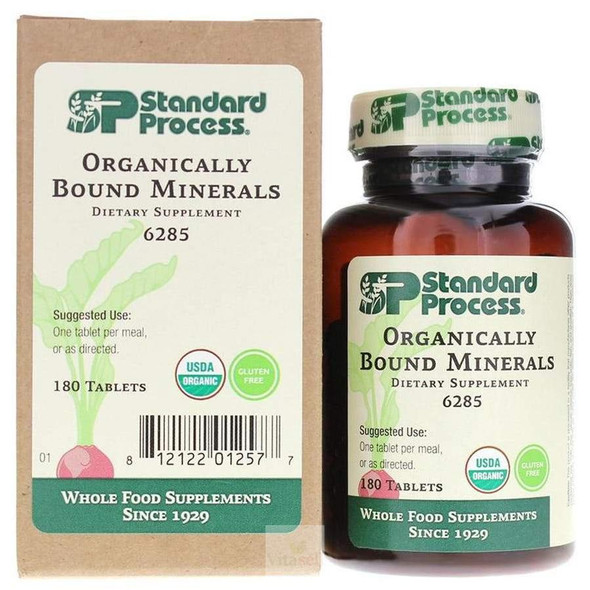 Organically Bound Minerals 180 Tablets