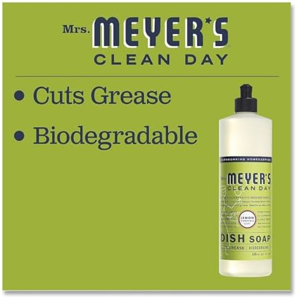 Mrs. Meyer'S Clean Day Lemon Verbena Dish Soap 16Oz Mrs. Meyer'S Clean Day Lemon Verbena Dish Soap 16Oz